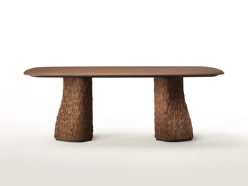 CORTE - Wooden dining table by Casa Covre - view 2